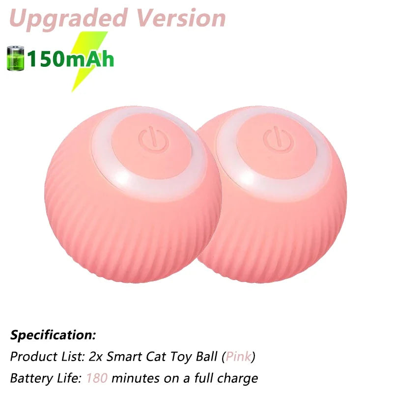 Automatic Interactive Rolling Ball for Cats - Smart Electric Toy and Game Accessory