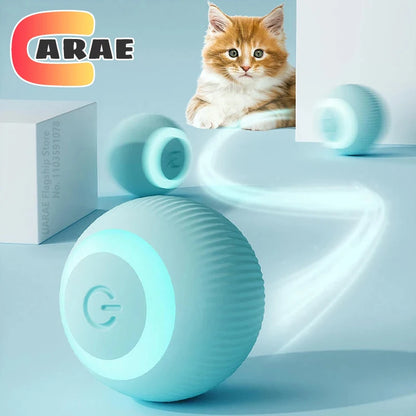Automatic Interactive Rolling Ball for Cats - Smart Electric Toy and Game Accessory