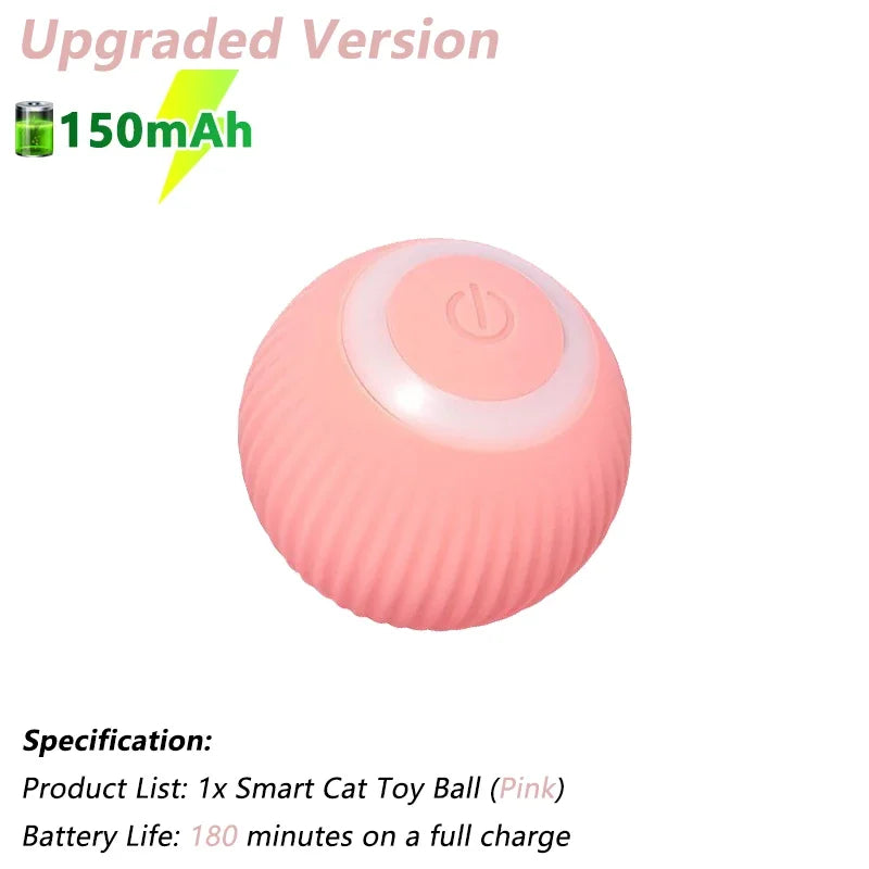 Automatic Interactive Rolling Ball for Cats - Smart Electric Toy and Game Accessory